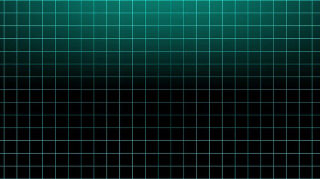 abstract background with squares grid animation. Animated gradient grid moving upwards, grid lines on black abstract background