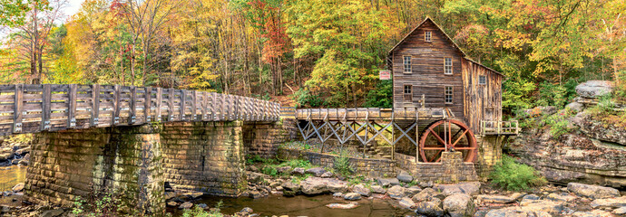 Glade Grist Mill in West Virginia © cherylvb