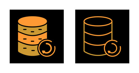 Data Retrieval Icon Design