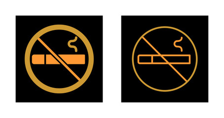 No Tobacco Icon Design