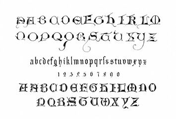 Decorative alphabet letter with artistic and ornate typography, detailed linework and stylized design, ideal for logos, posters, tattoos and branding.