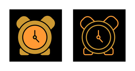 Obraz premium Alarm Clock Icon Design