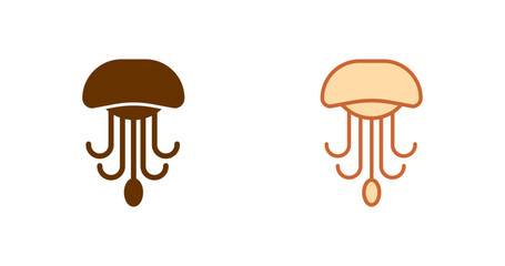 Jellyfish Vector Icon © Muhammad