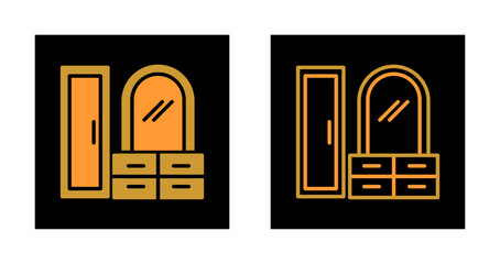 Dressing Table Icon Design