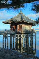 Temple on the lake