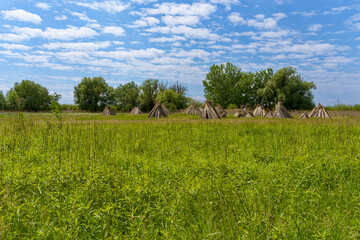 Landschaft am Kis-Balaton bei V&ouml;rs, Nationalpark Balaton-Oberland, Balaton, Ungarn