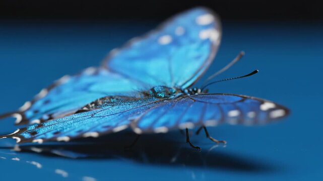 blue morpho butterfly