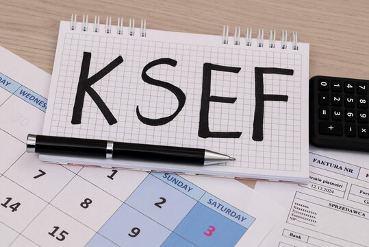 National invoice registration system, e-invoices sign on a piece of paper, ksef deadlines