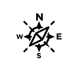 Compass rose illustration