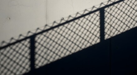 Abstract Texture Background Pattern Design Wallpaper Surface Urban Chain Link Fence Shadow Streetwear Fashion Brand Security Barrier Concrete Wall Silhouette Geometric Grid Wire
