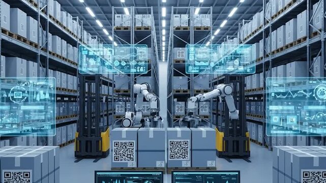 Warehouse automation system moving inventory efficiently