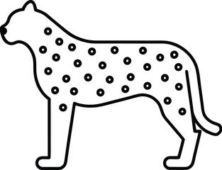 Leopard Silhouette © GANDAMOHAN