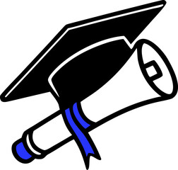 gradutaion loyalfree svg icon