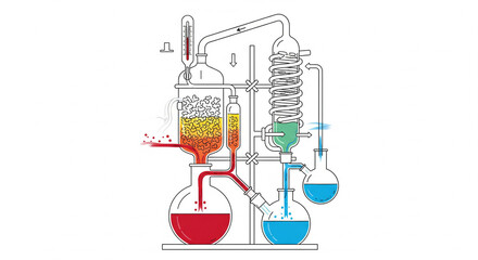 Chemical experimentation setup