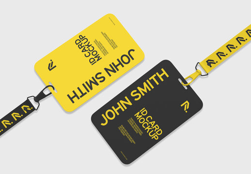 ID Card Mockup