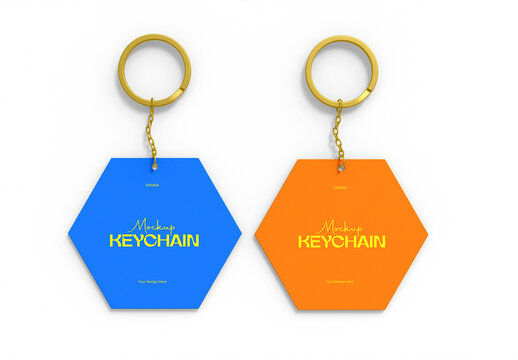 Key Ring Mockup Template