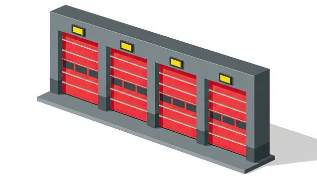 row of folders - Powered by Adobe