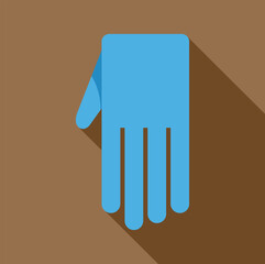 Medical glove protecting hand, promoting hygiene and safety in healthcare settings