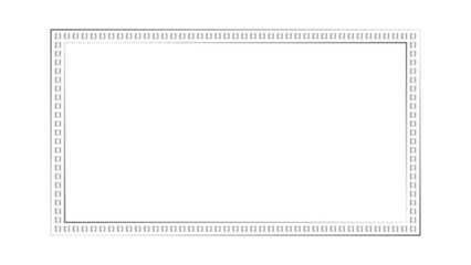 Elegant and luxury rectangular shiny silver frame Vector art. Silver gradient metallic border. Premium metal silver frame overlay for luxury design and branding projects. Vector illustration.