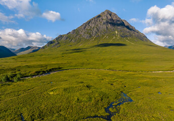 Stob Dearg Mountain in Bouachaille Etive Mor, Scottish Highlands © CA Irene Lorenz
