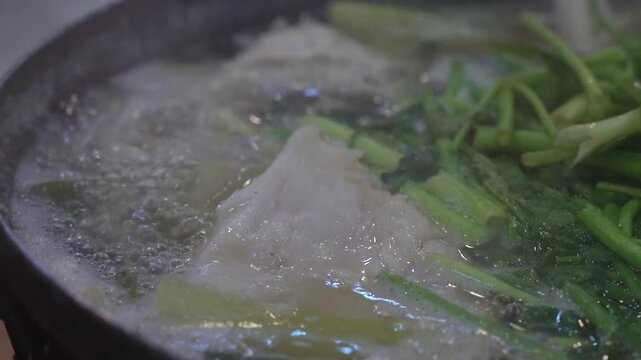 먹을것, 야채, 신선, green, 건강한, 요리, 식사, 채식주의, 성분, 맛있는, 유기농, 미나리, 대구탕