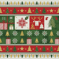 christmas seamless pattern