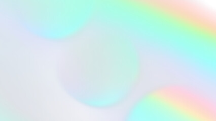 Obraz premium iridescent holographic rainbow colorful blur gradient reflection background overlay effect,Crystal prism with rainbow ray, magic sparkle, lens flare,abstract rainbow background,light leak overlay