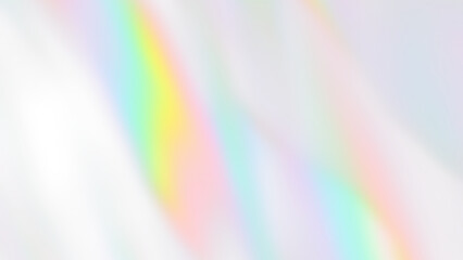 iridescent holographic rainbow colorful blur gradient reflection background overlay effect,Crystal prism with rainbow ray, magic sparkle, lens flare,abstract rainbow background,light leak overlay © Cool-Hunter