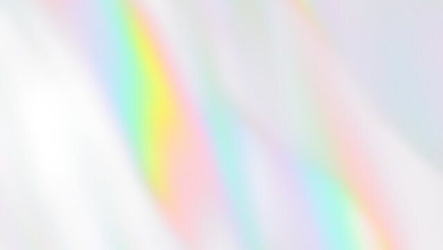 iridescent holographic rainbow colorful blur gradient reflection background overlay effect,Crystal prism with rainbow ray, magic sparkle, lens flare,abstract rainbow background,light leak overlay