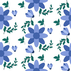 Floral seamless pattern design