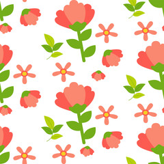 Floral seamless pattern design