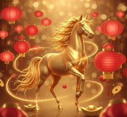 Chinese New Year 2026 ,Year of the Horse .