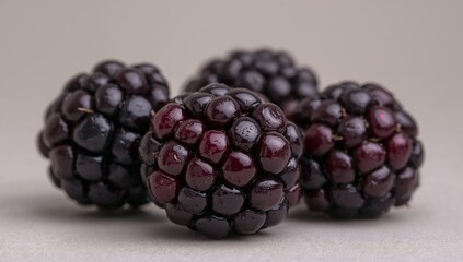 Spherical Aggregates, Deep Hues and Shimmering Surfaces. A Detailed CloseUp View.