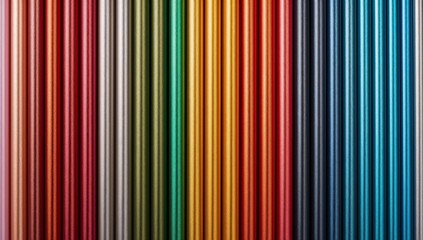 Vertical Spectrum. An Array of Textured Colors, Light Play, and Subtle Variations.