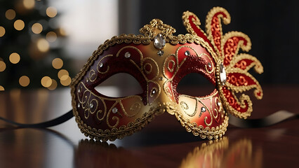 Elegant masquerade mask for parties