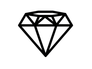 Realistic closed square cardboard packing box mockup template for product branding, transparent background