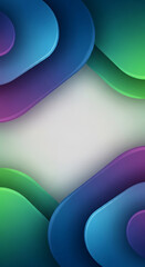 Geometric Layered Shapes in Blue Purple and Green with Soft Gray Background Keywords: abstract, background, geometric, shape, layered, layer, Full HD 4K Video Download 2025 2026