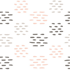 北欧風の抽象的なシームレスパターン