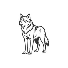 Riftfall Wolf Stencil Flow Vector