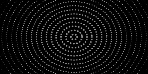 Vector spiral background with sparkles. White spot lights background. © elliyatun