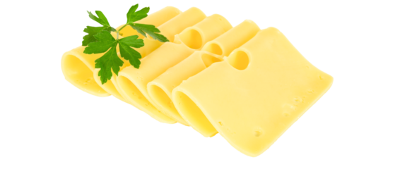 cheese on white background