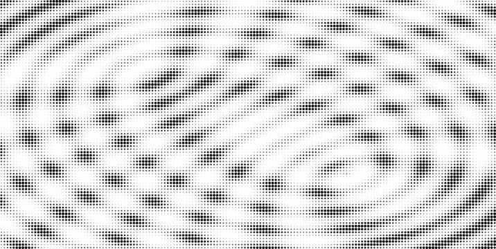 Abstract grayscale ripple wave distortion background, optical illusion moire texture