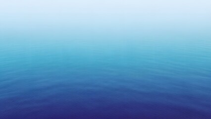 Obraz premium A serene ocean view with gentle ripples on the water surface from a high vantage point