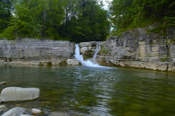 waterfall in the forest
