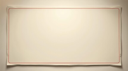 Obraz premium Minimal Valentine Day border frame hero header background