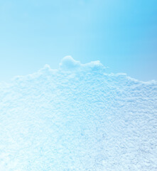 Blue ice background