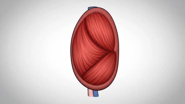 Detailed Illustration of the Human Larynx and Voice Box