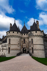 Castle Chaumont sur Loire, XV - XVI centuries, river Loire valley, France	