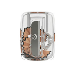 Pencil sharpener in action