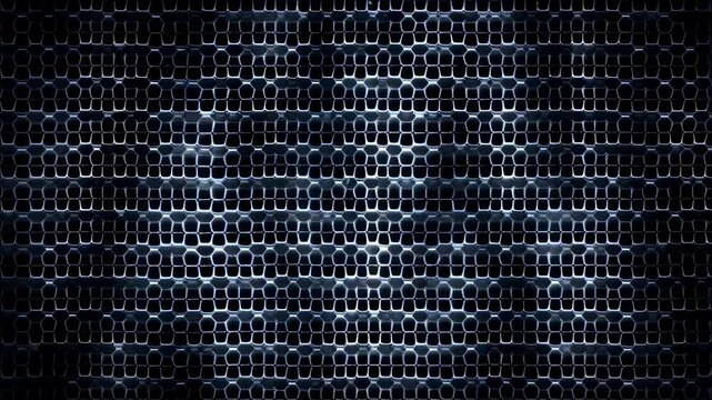 Dynamic pulse of neon wave patterns creating an energetic rhythm in motion